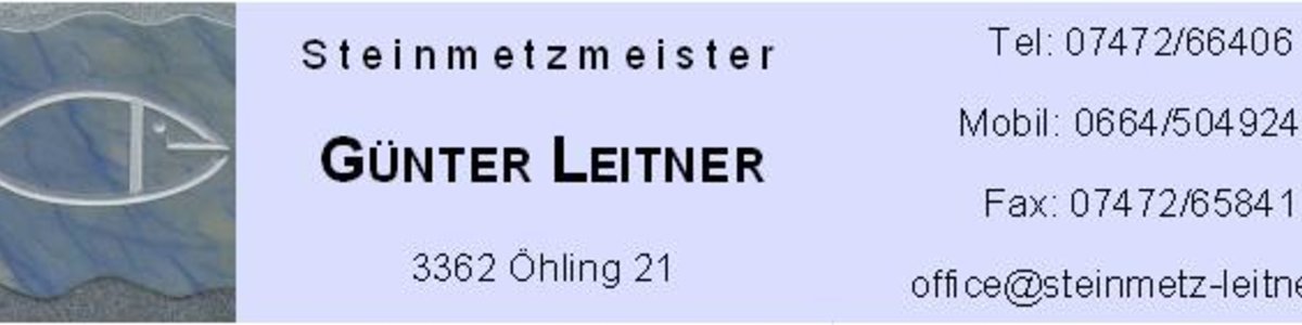 Leitner Günter Steinmetz